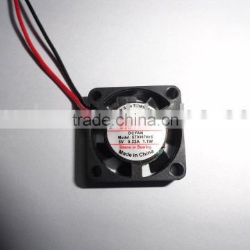 30*07mm mini dc fan 3v 5v 12v