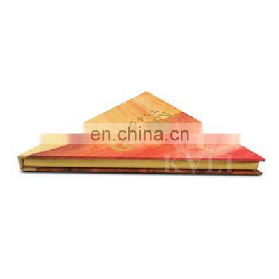 Best Sale Special Shape Cosmetic Packaging Custom Triangle Eyeshadow Palette With Magetism Closure