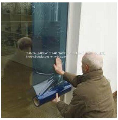 Self Adhesive PE Protective Film, Window Shield Sheeting, Surface Safety Film, Masking Film, UV Protection Sheet photo-5