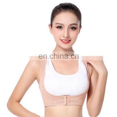 S-2XL Size Breathable Women Posture Corrector Upper Shoulder Bra Chest Brace Up photo-2