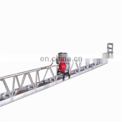 Smooth finishing floor leveling machine vibratory truss screed