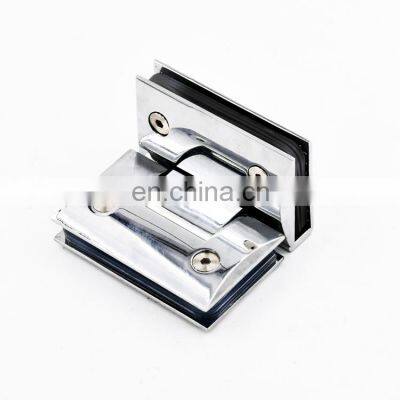 Heavy duty 180 degrees Soft Closing Frame Corner Door wall to glass Hinges bathroom