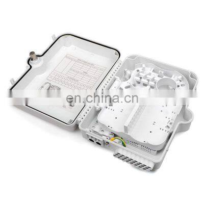 Wall and Pole White Ftth Optical Distribution Point ODF FDB ODB ODP 24 Core Telecommunication ABS White or Black 12 Months APCXY