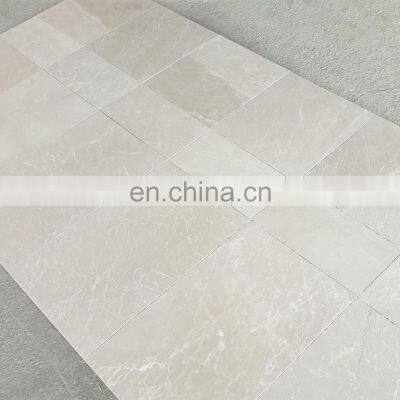 Customizable Luxury Home Decoration High Quality Botticino Beige Marble Tumbled Tile from Turkey CEM-FPT-36