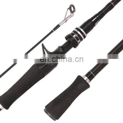 High Quality 2 Sections Fishing Tackle Carbon Spinning Casting Fishing Rod Hard Carbon Fishing Rods