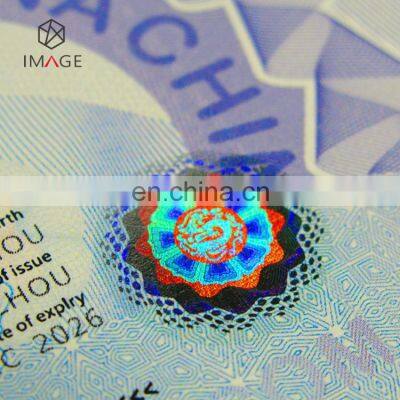 Roll Form Custom PET Holographic Hot Stamping Foil for Paper Documents photo-5