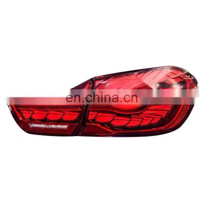 Modified dragon scale LED M4 style taillamp taillight rearlamp rear light for BMW 4 series F32 F36 F82 tail lamp 2013-2020