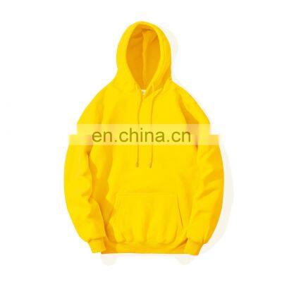 High quality hooded Hoodies for Men cotton Fabric Pullover hoodie plus size Cotton Blank Design