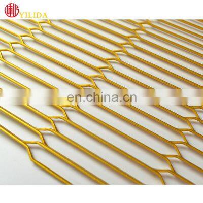 PVDF Decoration Aluminum Expanded Metal Mesh