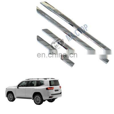 MAICTOP запчасти для автомобилей - накладки на боковые двери для Land Cruiser LC300, FJ300 2022 года, хромированные накладки на двери