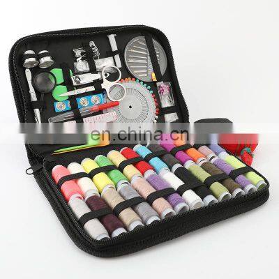 Professional Supplies 132pc of Sewing Thread Needlework Pins Home Sewing Set Kit with Bag