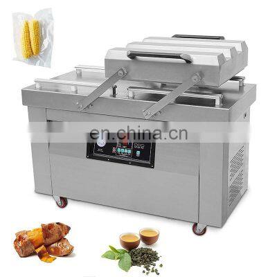 Multifunctional Auto Commercial Ready Meal Tea Rice Potato Bag Package Sweet Corn Vacuum Pack Machine