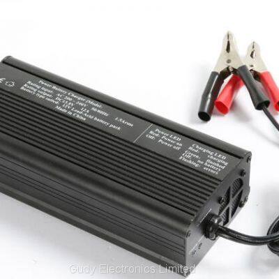AC/DC Power Adapter 29.4V 6A Charger for 25.9V 7S Li-ion Battery Pack E-bike Charger Golf Cart Charger