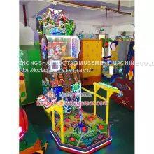 Guangdong Zhongshan Tai Le Play Children's Indoor Video Game Carnival Play Bean Bean Whack-a-mole Button Pat Music Bug Fighting Three People Online Battle photo-3