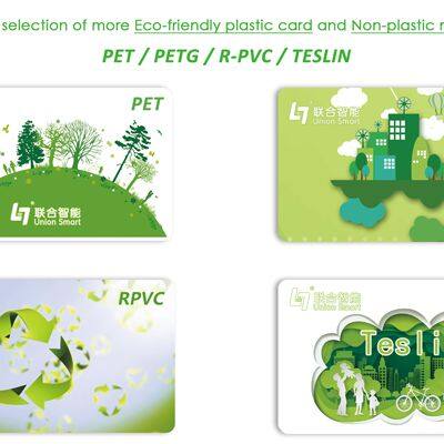 100% Eco-friendly PETG Eco-friendly Material NFC Access Control Card RFID Card photo-5