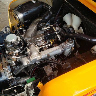 Original Imported TCM 3-ton Three Section Gantry Lifting 4.5 Meters Forklift for Sale at a Low Price photo-4