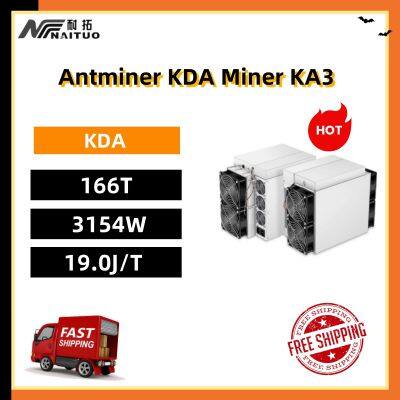 Brand New Antminer KDA Miner KA3 166T KDA Kadena Algorithm Air-cooling Miner Asic Crypto Mining Rig