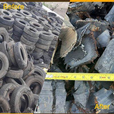 Walle Industry Tire Mulching Machine Tire Waste Recycling Machine Tire Rubber Powder Making Recycling Machine photo-5