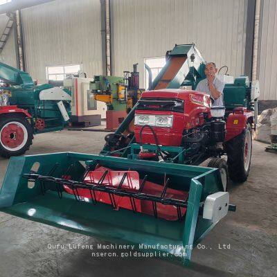 Tractor With Corn Thresher Self Propelled Corn Thresher photo-5