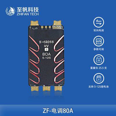 80A Bidirectional Brushless ESC (Electronic Speed Controller) for ROV Thruster