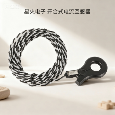 Clamp on Flexible Current Transformer Split Core 40mA/0.333V Output For Home Energy Monitoring