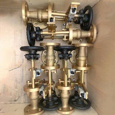 Chengzhi Marine Bronze Extended Stem Right Angle Stop Check Valve / Angle Valve With Limit Switch, Available With Ccs Certificate photo-5