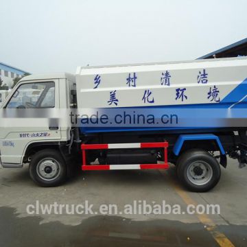 2014 good quality Foton mini hook lift garbage truck