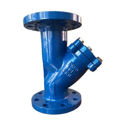 Fabrica Directa Filtro Tipo Y con Bridas de Hierro Fundido Norma DIN