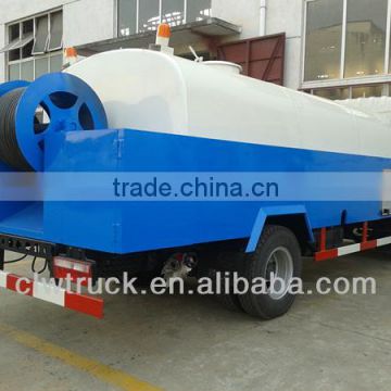 Dongfeng mini high pressure cleaning truck,5m3 high pressure pump truck