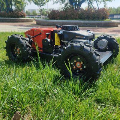 Loncin Industrial Grade Single Cylinder 224CC 9HP Gasoline Engine Cordless Adjustable Mowing Height Mowing Robot photo-3