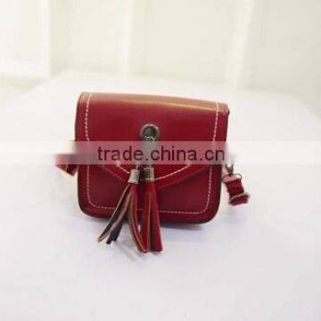 Hot New Products for 2015 Women Tassel Handbag Small pu Leather Shoulder Bag Online Shopping Wholesale