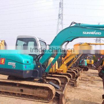Sunward SWE70 7t mini crawler excavator used condition Sunward SWE70 7t excavator second hand Sunward SWE70 7t crawler excavato