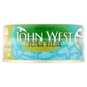 John West No Drain Steak Olive