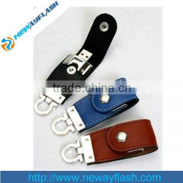 Promotional leather funny usb 32gb