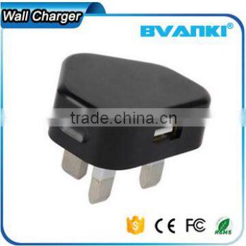 5V 1A Travel charger usb 5V 1A colorful mini usb home/travel charger quick charging 5V 1A 3 pin usb travel charger free sample