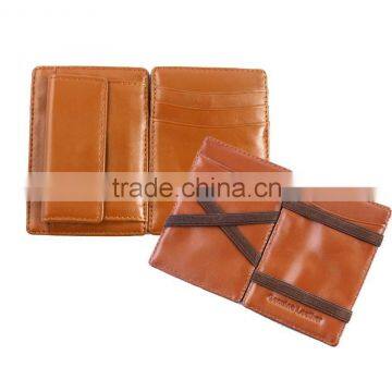 Magic wallet with coin pocket