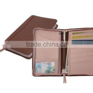 Multifunctional men leather travel organzier wallet