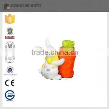 hot sell funny kitchenware ceramic easter salt and pepper shaker