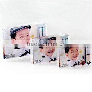 clear magnetic pmma&acrylic &plastic photo/picture frame