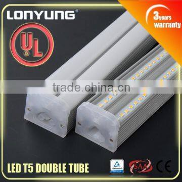 High IP65 led double T5 waterproof lights SMD2835 1200mm t5 smd 30w led fluorescent tube replacement