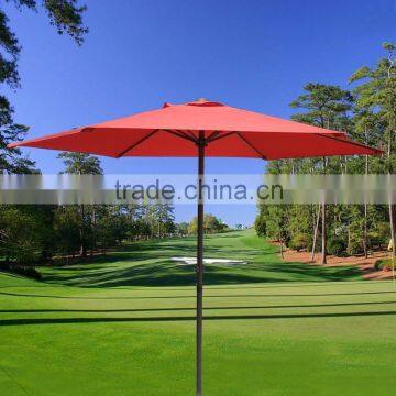 Large Outdoor patio offset fiberglass swimming pool umbrella