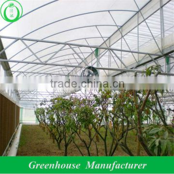 Air circulation system polycarbonate greenhouse