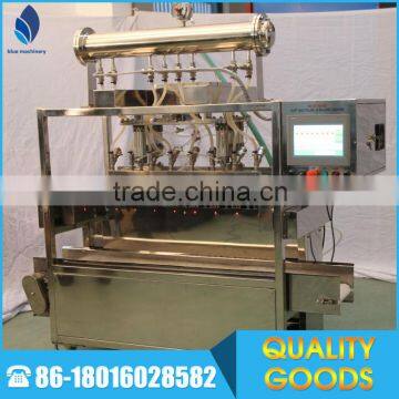 Semi Automatic Gear Pump Filling Machine Series Rotary Type Automatic Paste Tube Paper Cup Filling Machine