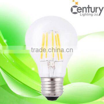 130lm/W 4W 6W 8W e27 e26 b22 360 degree led bulb light lamp led filament bulb lamp to replace incandescent lights