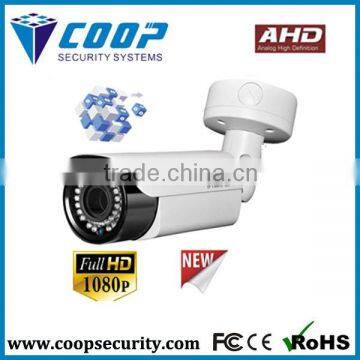 Newest 30M IR long distance outdoor 720P AHD CCTV camera 2.8-12mm varifocal lens with OSD menu