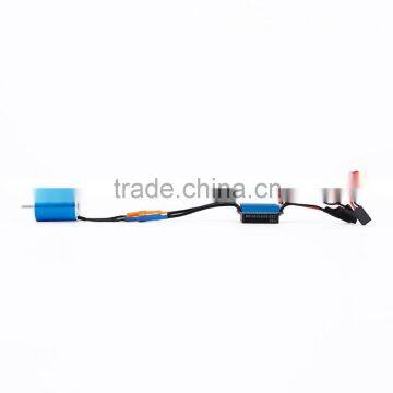 2435 4800KV 4P Sensorless Brushless Motor+25A Brushless ESC for 1/16 RC Car photo-4