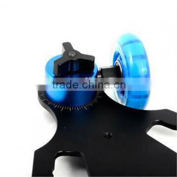New 3 Wheel Aluminum Camera Digital Desktop Track Dolly Car photo-3