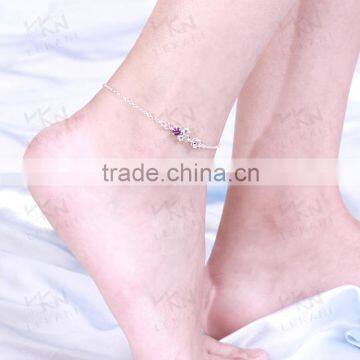 SPA003 Body Jewelry Silver Plated Anklet