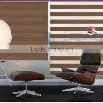 QINGMIAO Hotsale Polyester Material Zebra Blinds Fabric for Office Window