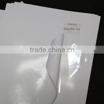 150gsm glossy a3 adhesive photo paper